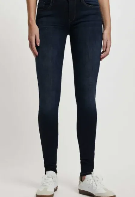 Cassy Mid Waist Skinny Jeans