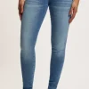 Cassy Mid Waist Skinny Jeans