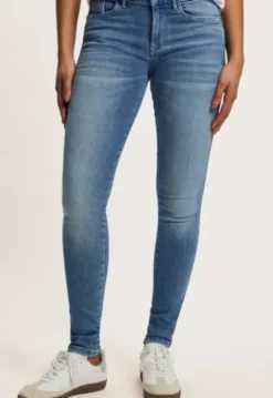 Cassy Mid Waist Skinny Jeans