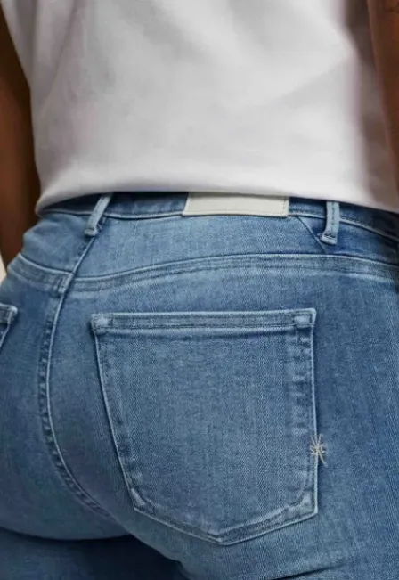 Cassy Mid Waist Skinny Jeans