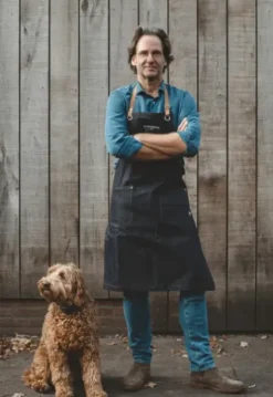 Denim Apron Schort