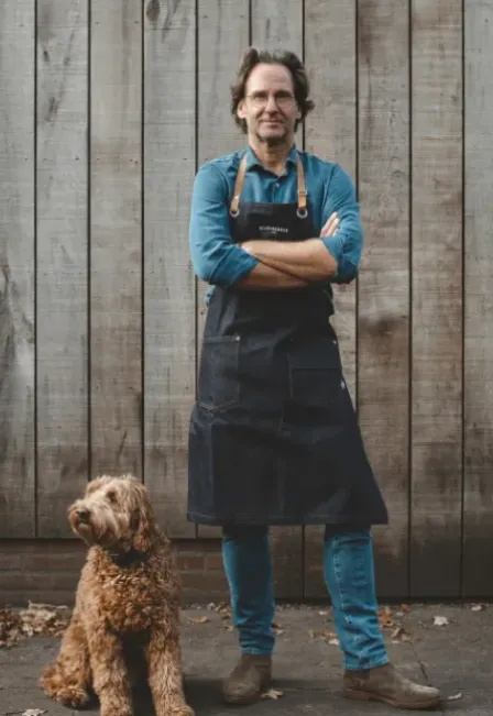 Denim Apron Schort