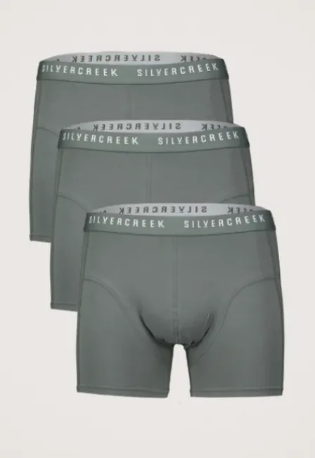 Solid 3-Pack Boxershorts