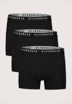 Solid 3-Pack Boxershorts